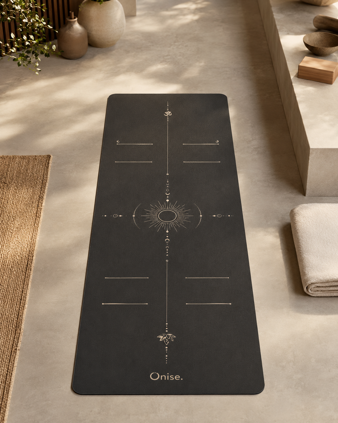 Yang Alignment Eco Rubber Yoga Mat